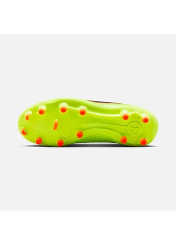 Желтые детские бутсы jr legend 10 academy fg/mg жёлтый Nike