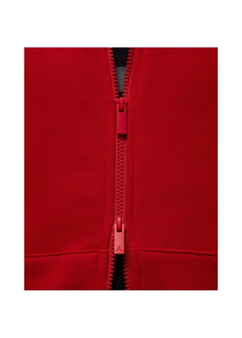 Толстовка красная FV7289-687 Nike JORDAN BROOKLYN FLEECE FULL-ZIP HOODIE (397845437)