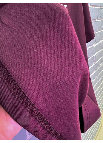 Футболка жіноча A-N 25007 оверсайз подовжена з написом принтом попереду one size No Brand - (316469524)