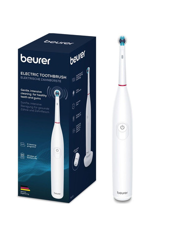 Щітка зубна електр., насадок-1, 2 програми чистки, Beurer (314778439)