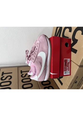 Розовые демисезонные кроссовки мужские nike cortez vintage suede pink найк кортез No Brand
