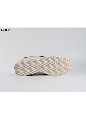 КРОССОВКИ ЖЕНСКИЕ NIKE CORTEZ WHITE BROWN НАЙК КОРТЕЗ No Brand белые демисезоны (368885167)