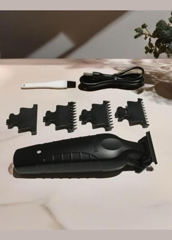 Акумуляторна машинка для стрижки USB триммер 3 насадки (2390000001) Kemei KM-2299 (340114291)