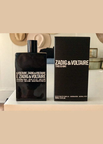 Комбинированные парфюмерная вода для мужчин this is him (100 мл) Zadig & Voltaire всесезон (360564160)