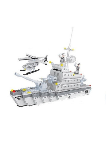 Конструктор "Морской флот", 600 деталей 47х6х35 см Ausini (289461832)