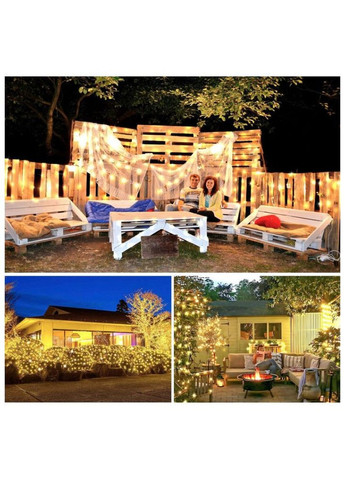 Вуличні гірлянди 30м 300лед світлодіодні зовнішні садові ліхтарі SunLamp (304391863)