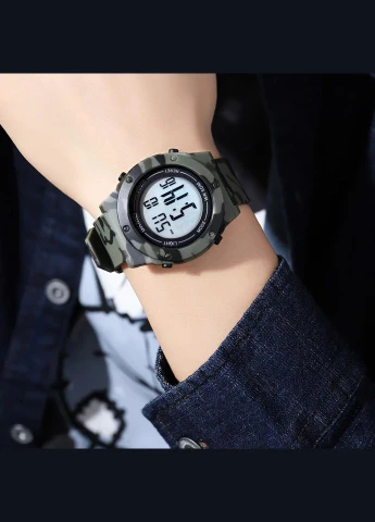 1772CMGNWT Camo Green-White Skmei (341336117)