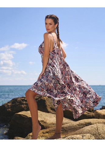 Комбинированное повседневный платья 14793 мультиколор ISSA PLUS