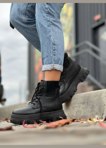 Зимние ботинки Vakko прессованная кожа