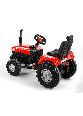 Веломобиль-трактор педальный с клаксоном до 50 кг, регулируемое сиденье Pilsan (370440614)