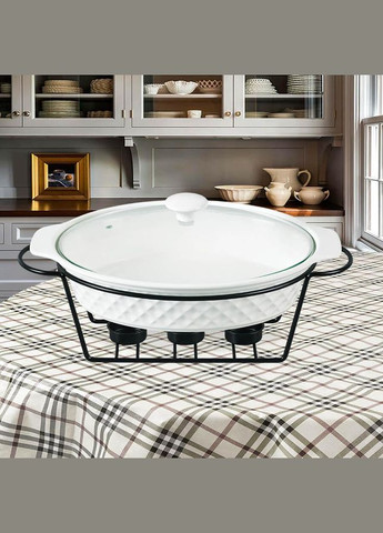 Мармит керамический овальный 2.3 л (MR-11559-74) Maestro (328601460)