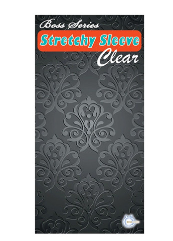 Насадка стимулирующая BOSS Stretchy Sleeve Clear, BS6700014 LyBaile (285792096)