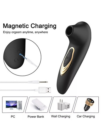 Кліторальний вібратор, кліторальний вакуумний стимулятор, жіноча іграшка No Brand (305844963)