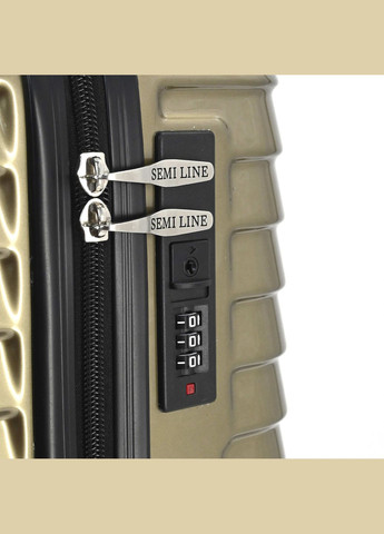 Чемодан 24" (M) Gold (T5763-2) Semi Line (315937588)