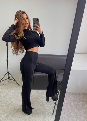 Костюм: топ + штани з розрізами Allthings (322605335)