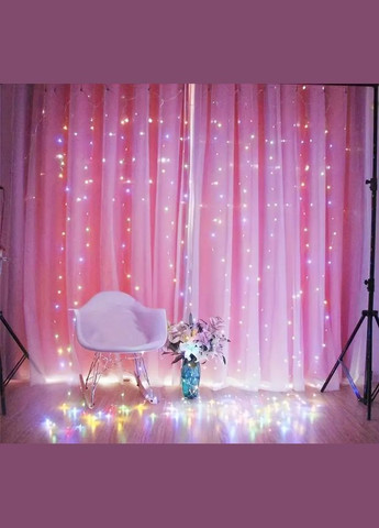 Колірна світлодіодна гірлянда з пультом від USB 3х3м 300 Led No Brand (311584859)