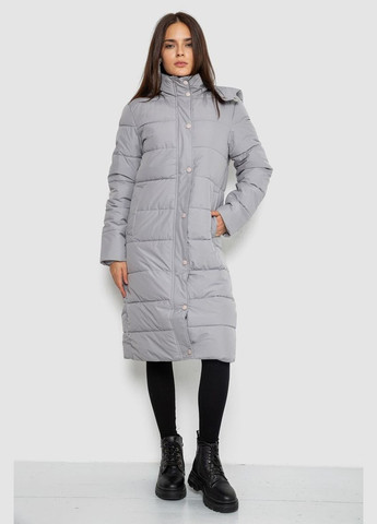 Сіра куртка жіноча демісезонна, колір чорний, 207r006 Ager