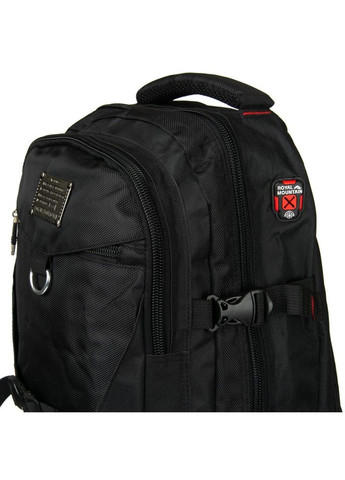 Рюкзак Туристичний нейлон 7913 black Royal Mountain (341248568)