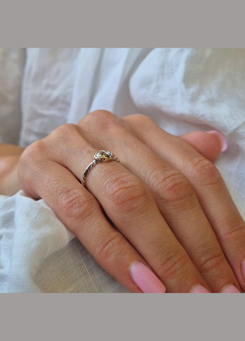 Серебряное кольцо без камней Змея размер черненное серебро 925 пробы 81153 1.75г No Brand (306741952)