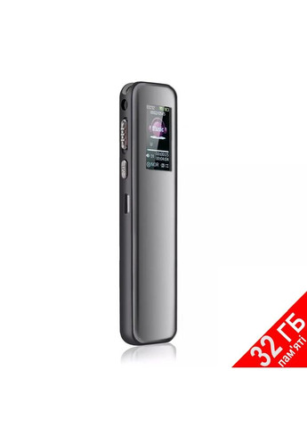 Професійний цифровий диктофон з активацією запису голосом GS-R60, 32 Гб пам'яті (100640-32) Savetek (321960322)