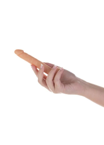 Фалоімітатор силіконовий Tino 5 25 Silicone Dildo присоска діаметр 1 9 см віброкуля в подарунок ADDICTION (298349526)