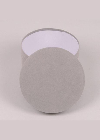 Комплект сірих велюрових коробок для квітів 3 шт. 39876 Flora (311201588)