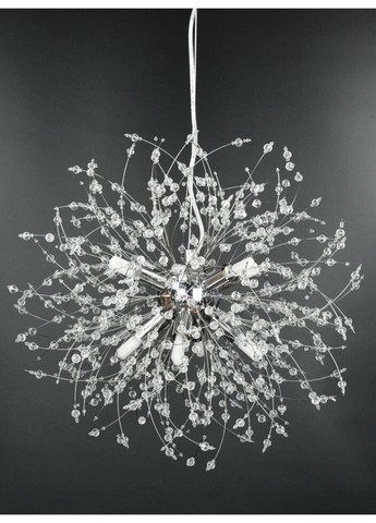 Люстра подвесная на 8 лампочек 26480 Хром 50-160х45х45 см. Sunnysky (335975385)