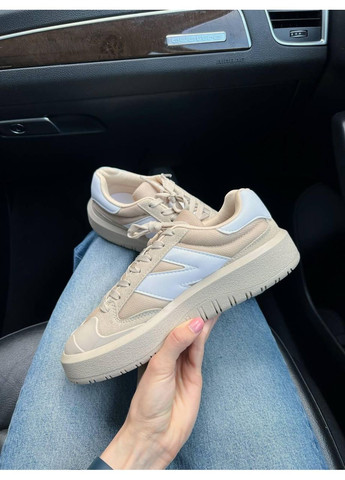 Бежевые демисезонные кроссовки мужские new balance ct302 beige white нью беланс ct302 No Brand