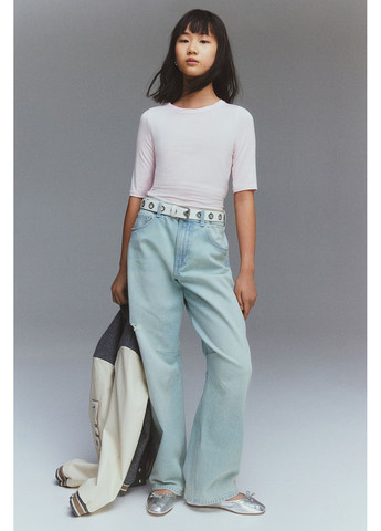 Рожева футболка H&M