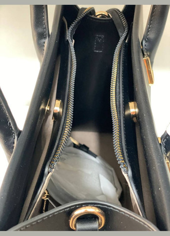 Ділова жіноча сумка із еко-шкіри чорного кольору 31997 Fashion (338188034)