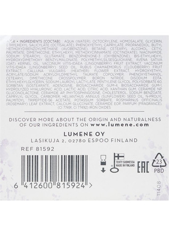 Крем для обличчя Nordic Ageless Radiant Youth Day Cream SPF30 50ml (558031-133695) Lumene (368616099)