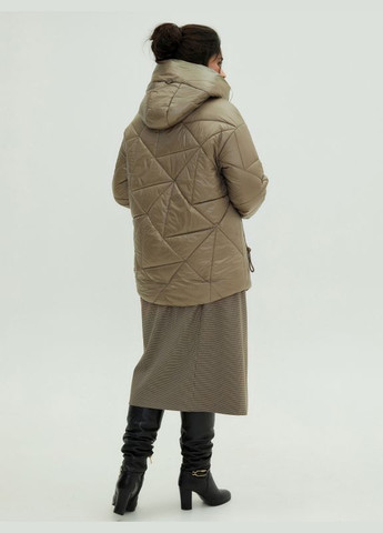 Оливкова демісезонна куртка аміна Mirage