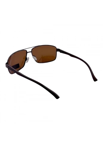 Поляризованные солнцезащитные очки 7001 Коричневые Polarized 2186-19 (398260138)