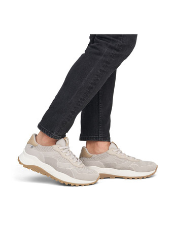 Бежеві весняні кросівки Rieker