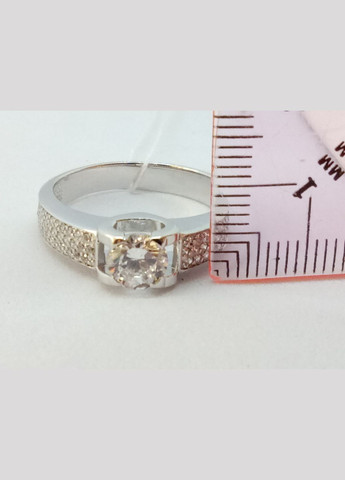 Срібне кільце з фіанітом. 500064-Р Харківська ювелірна фабрика (296594970)