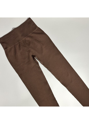 Спортивні легінси ( лосини для фітнесу) в рубчик, з пуш-ап ефектом No Brand (323139454)