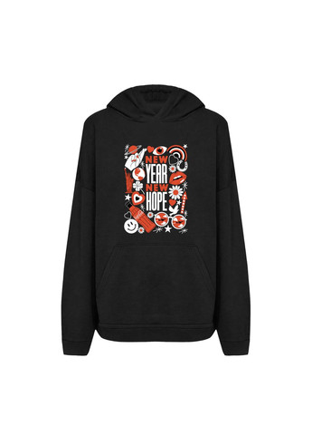 Новорічне худі з принтом "New Year, New Hope". Новий рік (10259831083) ТiШОТКА (370867580)