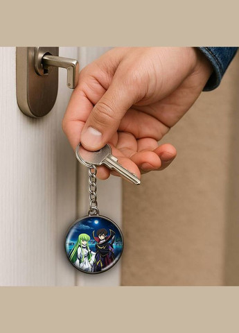 Набор подвеска (кулон) и брелок Аниме Код Гиас #03 (подарочный набор) No Brand (332633615)
