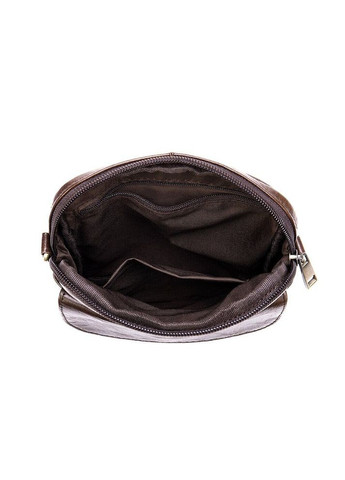 Кожаная сумка кросс боди мужская мессенджер через плечо коричневая 14990 Vintage (329198035)