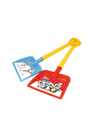 Дитяча іграшкова лопата для снігу з малюнком Червона (4269068274) ТехноК (370769749)