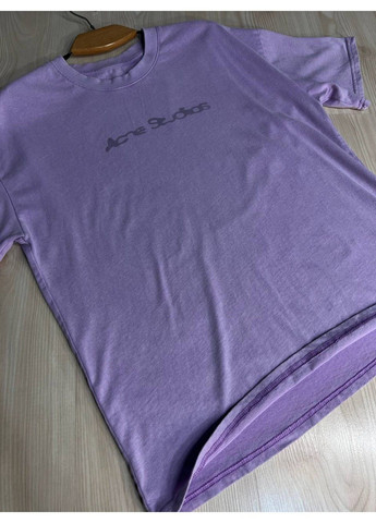 Футболка жіноча A-N 27039 варена тай-дай оверсайз бавовна з написом No Brand - (333559260)