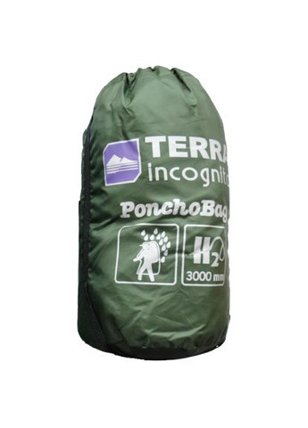 Дощовик (4823081502760) Terra Incognita PonchoBag L/XL green (369882716)
