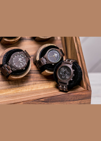 Підставка для годинників «Elite» з дерев'яною кришкою Органайзер для годинників EcoWalnut (295266120)