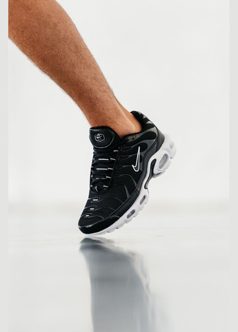 Кроссовки женские и мужские Nike Air Max TN Plus black | Найк Аир Макс ТН Плюс черные No Brand чёрные демисезоны (315483013)