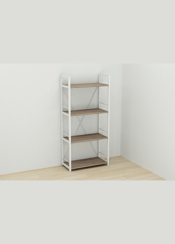 Етажерка 4/60 Серії Коннект 120x60x28 білий ДСП 16мм (FRD-104246) Ferrum-decor (353499793)