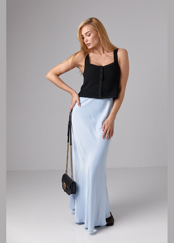 Вязаный топ на пуговицах с квадратной горловиной Liton (296909055)