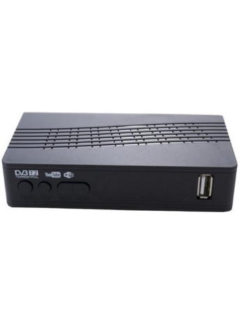 Приставка для телевизора T2-1 цифровой TV тюнер с функциями Wi-Fi USB IPTV черный (2390000006) No Brand (340912486)
