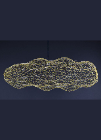 Люстра светодиодная подвесная LED светильник для квартиры на потолок лэд 27654 Золото 25-200х45х100 см. Sunnysky (364756240)