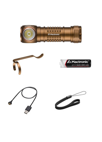 Ліхтар налобний Sirius H12 (1200 Lm) USB Rechargeable (AHL0172) Mactronic (302365082)