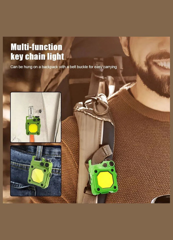 Фонарик СОВ, LED, отвертки, магнит, карабин, синий Unbranded (341288580)